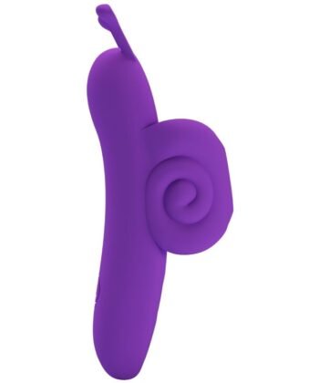 PRETTY LOVE - SNAIL ESTIMULADOR DE DEDO ROXO PODEROSO