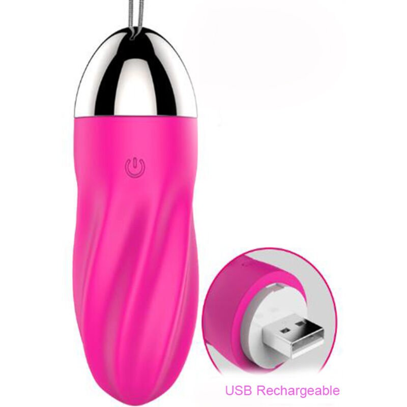 ARMONY - OVO VIBRANTE ESPIRAL SWEETY CONTROLE REMOTO ROSA - Imagem 3