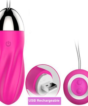 ARMONY - OVO VIBRANTE ESPIRAL SWEETY CONTROLE REMOTO ROSA