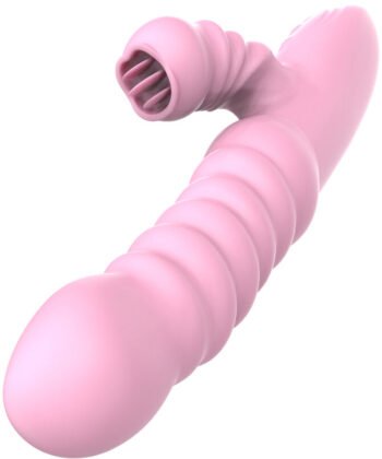 ARMONY - VIBRADOR MULTIFUNÇÃO COM EFEITO DE CALOR ESTIMULANTE DE LÍNGUA ROSA