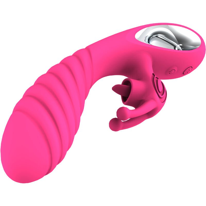 ARMONY - VIBRADOR VICKY COELHO COM LÍNGUA FÚCSIA - Imagem 4