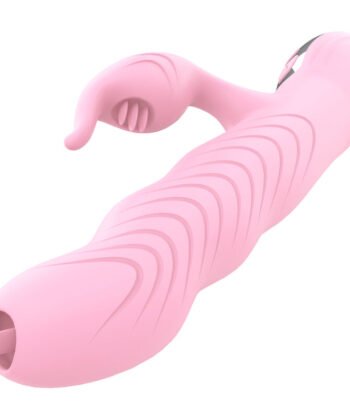 ARMONY - MARCIA VIBRADOR & THRUSTING DUPLA LÍNGUA EFEITO CALOR ROSA