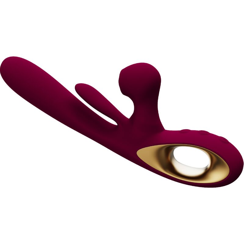 ARMONY - VIBRADOR DE IMPACTO SWING E ESTIMULADOR DUPLO MODELO 1 BORDEAUX - Imagem 4