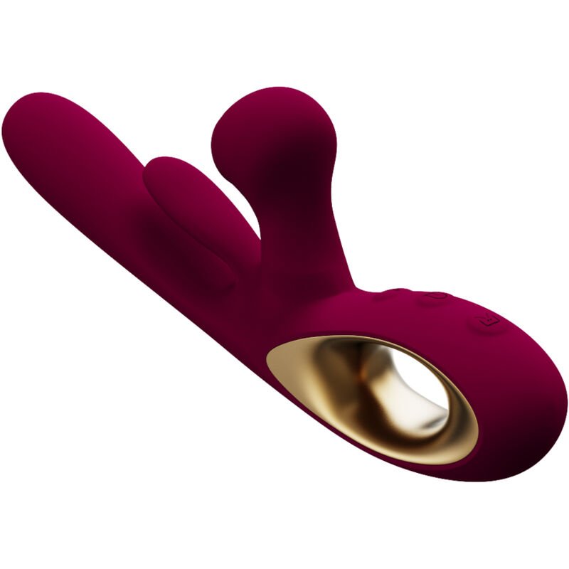 ARMONY - VIBRADOR DE IMPACTO SWING E ESTIMULADOR DUPLO MODELO 1 BORDEAUX - Imagem 2