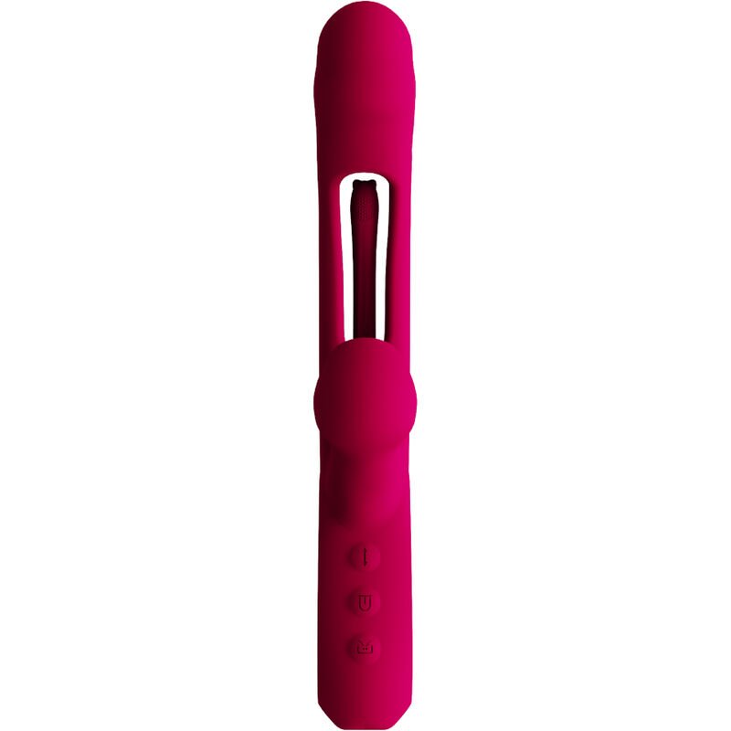 ARMONY - VIBRADOR DE IMPACTO SWING E ESTIMULADOR DUPLO MODELO 2 BORDEAUX - Image 2