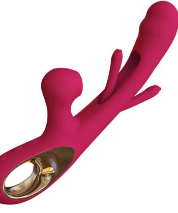 ARMONY - VIBRADOR DE IMPACTO SWING E ESTIMULADOR DUPLO MODELO 2 BORDEAUX