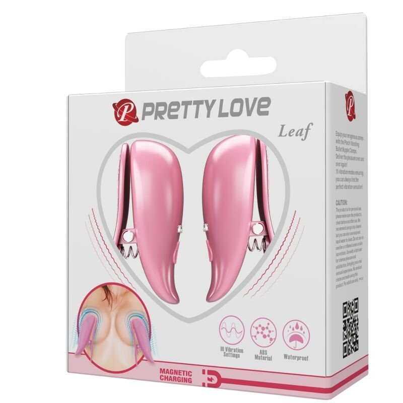 PRETTY LOVE - LEAF PINÇAS VIBRANTES DE ROSA - Imagem 5