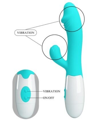 PRETTY LOVE - VIBRADOR SNAPPY G-SPOT AQUA VERDE - Image 2