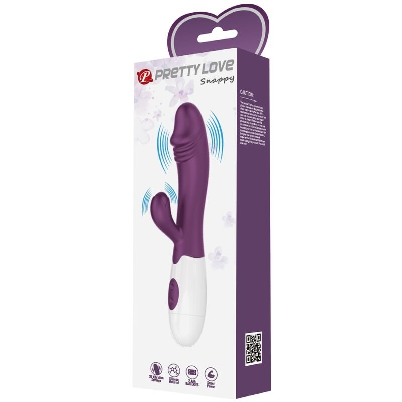 PRETTY LOVE - VIBRADOR SNAPPY G-SPOT ROXO - Image 2