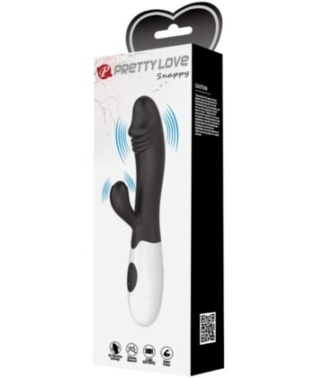 PRETTY LOVE - VIBRADOR SNAPPY G-SPOT PRETO