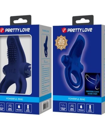 PRETTY LOVE - BRONSON ANEL DUPLO COM VIBRAÇÃO AZUL - Image 3