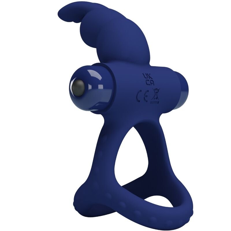 PRETTY LOVE - LUCHITO ANEL VIBRANTE DUPLO COELHO AZUL - Imagem 5