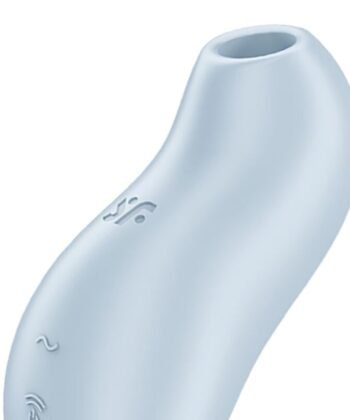 Visão alternativa de SATISFYER - POCKET PRO 1 ESTIMULADOR DE CLITÓRIS AZUL CLARO