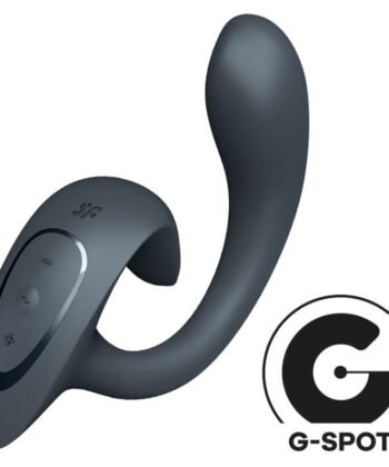 Visão alternativa de SATISFYER - G FOR GODDESS 1 COELHO VIBRADOR CINZA ESCURO