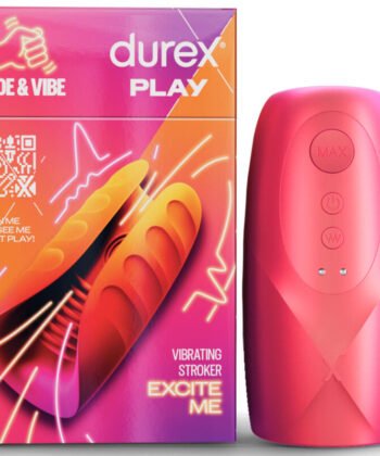 MASTURBADOR VIBRADOR DUREX -TOY RIDE & VIBE