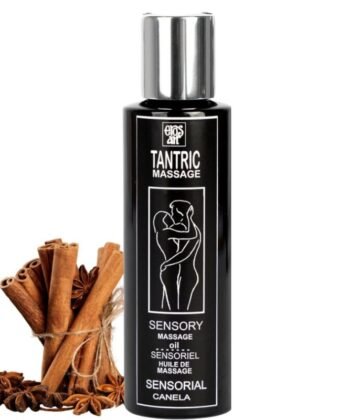 EROS-ART - ACEITE MASAJE TÁNTRICO NATURAL Y AFRODISÍACO CANELA 100 ML