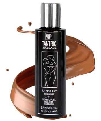 EROS-ART - ACEITE MASAJE TÁNTRICO NATURAL Y AFRODISÍACO CHOCOLATE 100 ML
