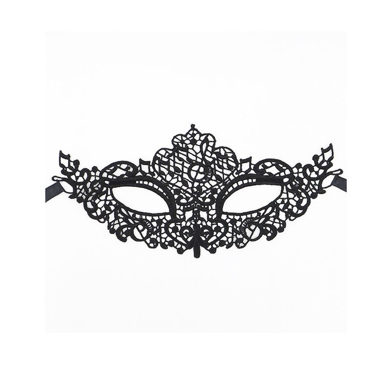 QUEEN LINGERIE - MSCARA DE RENDA PRETA MODELO 1 - Image 2