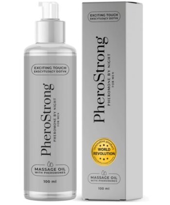 PHEROSTRONG - ÓLEO DE MASSAGEM NOITE PARA HOMEM 100 ML