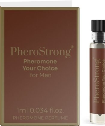 PHEROSTRONG - PERFUME DE FEROMONAS SUA ESCOLHA PARA HOMEM 1 ML