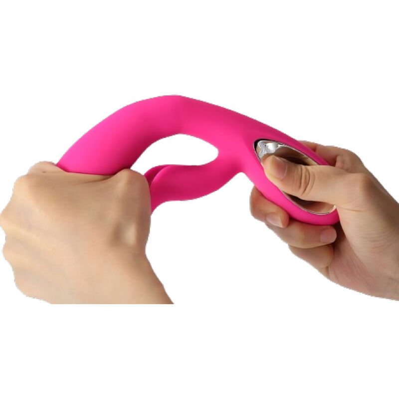 ARMONY - VIBRADOR DARO E ESTIMULADOR DE ANEL DE PUXAO FÚCSIA - Imagem 2