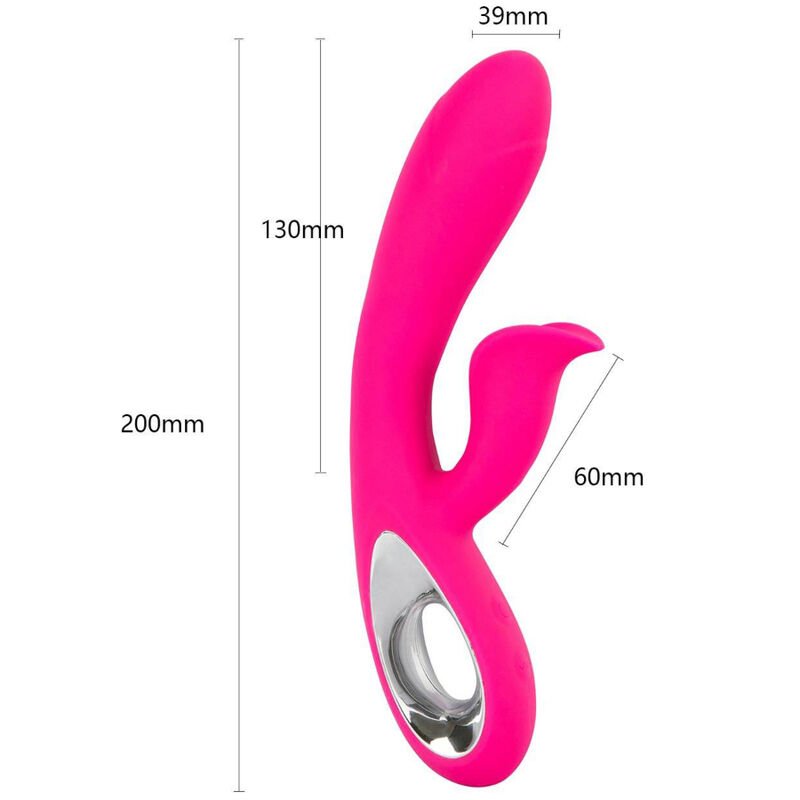 ARMONY - VIBRADOR DARO E ESTIMULADOR DE ANEL DE PUXAO FÚCSIA - Imagem 3
