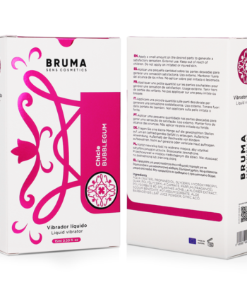 BRUMA - VIBRADOR LÍQUIDO ULTRA DESLIZANTE BUBBLEGUM 15 ML - Image 5