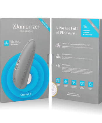 Visão alternativa de WOMANIZER - STARLET 3 CLITORAL STIMULATOR GREY