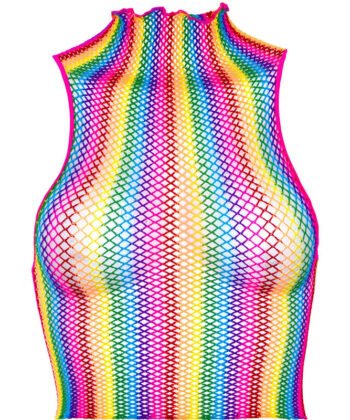 Visão alternativa de LEG AVENUE - TOP NET MULTICOLOR