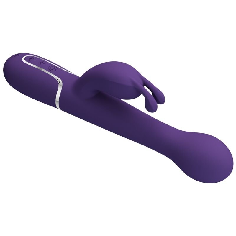 PRETTY LOVE - DEJON VIBRADOR COELHO 3 EM 1 MULTIFUNO ROXO - Imagem 2