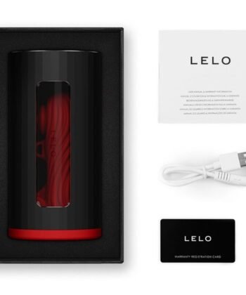 LELO - MASTURBADOR MASCULINO F1S V3 VERMELHO - Imagem 3