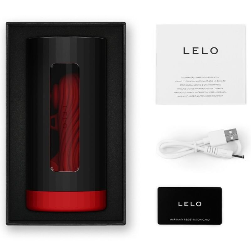 LELO - F1S V3 MASTURBADOR MASCULINO VERMELHO XL - Imagem 3