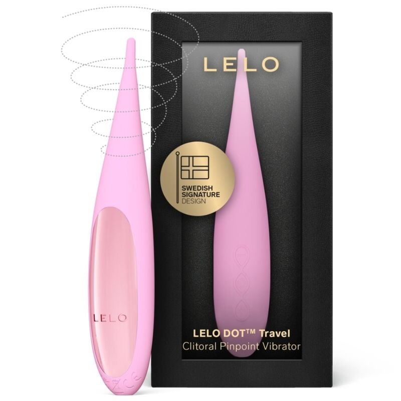 LELO - DOT TRAVEL ESTIMULADOR DE CLITÓRIS ROSA - Imagem 5