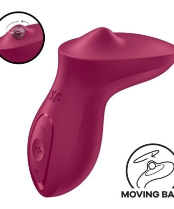 SATISFYER - VIBRADOR EXCITERRR LAY-ON CLITÓRIS FÚCSIA
