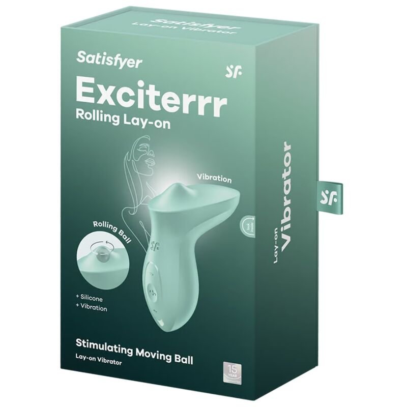 SATISFYER - VIBRADOR EXCITERRR LAY-ON CLITÓRIS MENTA - Image 5