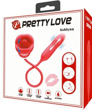 PRETTY LOVE - ASHLYNN MASTURBADOR BOCA VERMELHA