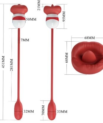 PRETTY LOVE - MASTURBADOR ALIYAH RED MOUTH - Imagem 4