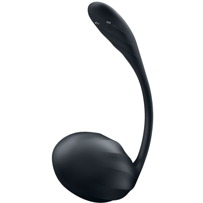SATISFYER - RIBBED PETAL ESTIMULADOR DE PONTO G CONTROLE REMOTO PRETO APLICATIVO GRATUITO - Imagem 2