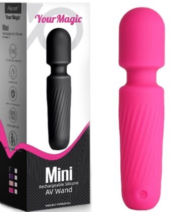 ARMONY - YOUR MAGIC MASSAGER E VIBRADOR RECARREGÁVEL 10 VIBRAÇÕES ROSA - Image 2