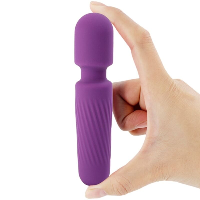 ARMONY - YOUR MAGIC MASSAGER E VIBRADOR RECARREGÁVEL 10 VIBRAÇÕES ROXO - Imagem 3