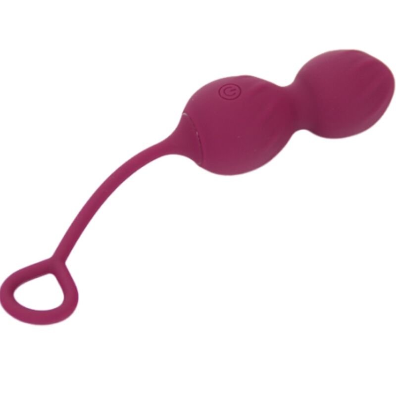 ARMONY - BLOSSOMS VAGINAL DUMBBELL VIBRAÇÃO CONTROLE REMOTO 10 VIBRAÇÕES VERMELHO ESCURO - Imagem 5