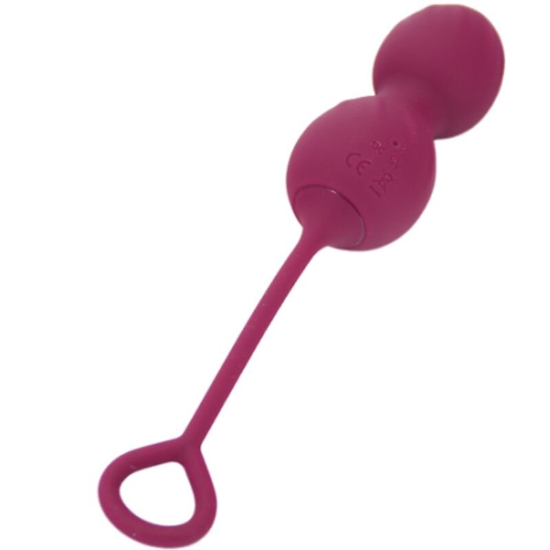ARMONY - BLOSSOMS VAGINAL DUMBBELL VIBRAÇÃO CONTROLE REMOTO 10 VIBRAÇÕES VERMELHO ESCURO - Imagem 4