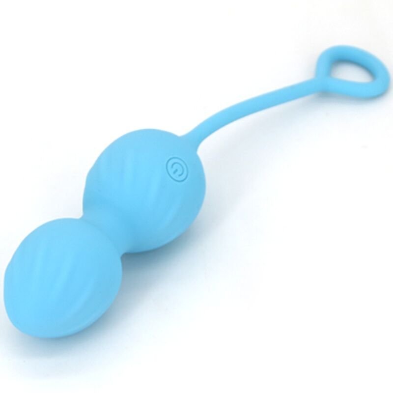 ARMONY - BLOSSOMS VAGINAL DUMBBELL VIBRAÇÃO CONTROLE REMOTO 10 VIBRAÇÕES AZUL - Image 2