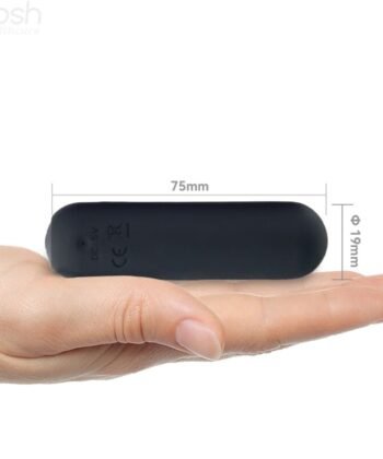 Visão alternativa de ARMONY - SPLASH HAHA VIBRADOR BALA SILICONE 10 VIBRAÇÕES 75 X 19 CM PRETO