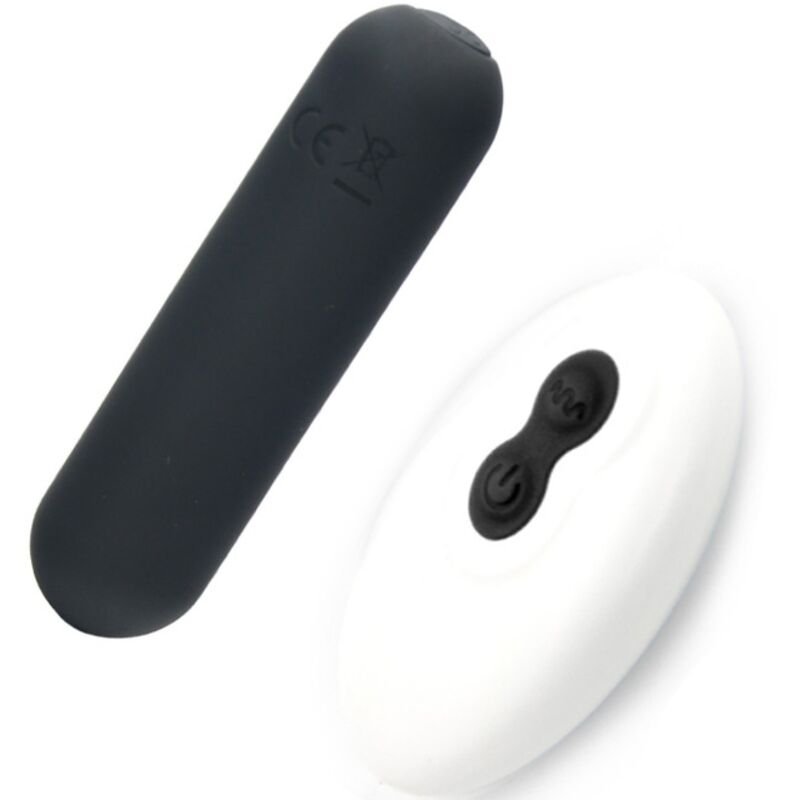 ARMONY - SPLASH JOLINE VIBRADOR BALA SILICONE CONTROLE REMOTO 10 VIBRAÇÕES 65 X 15 CM PRETO - Imagem 2