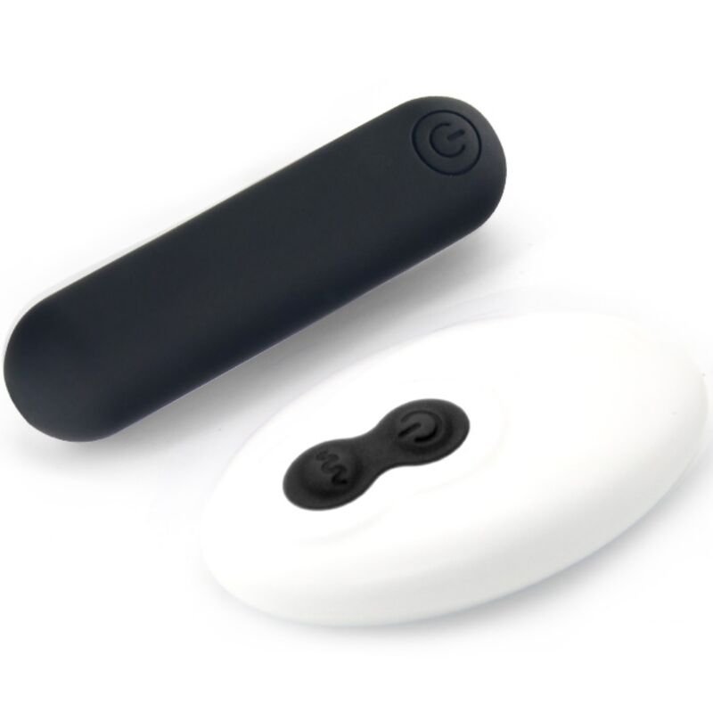 ARMONY - SPLASH JOLINE VIBRADOR BALA SILICONE CONTROLE REMOTO 10 VIBRAÇÕES 65 X 15 CM PRETO - Imagem 4