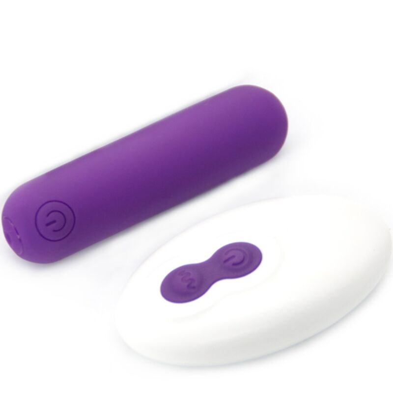 ARMONY - SPLASH JOLINE VIBRADOR BALA SILICONE CONTROLE REMOTO 10 VIBRAÇÕES 6.5 X 1.5 CM ROXO - Imagem 3