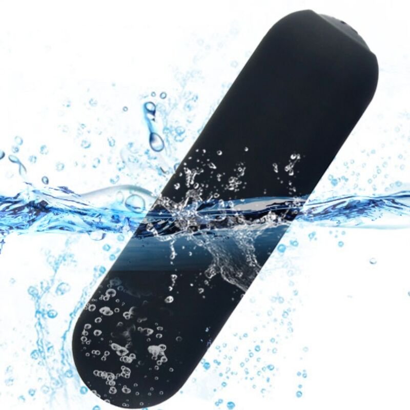 ARMONY - SPLASH JOIE VIBRADOR BULLET SILICONE CONTROLE REMOTO 10 VIBRAÇÕES 75 X 19 CM PRETO - Imagem 5