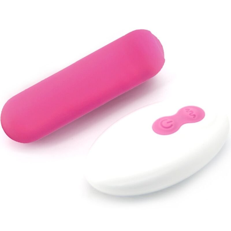ARMONY - SPLASH JOIE VIBRADOR BULLET SILICONE CONTROLE REMOTO 10 VIBRAÇÕES 75 X 19 CM ROSA - Imagem 3