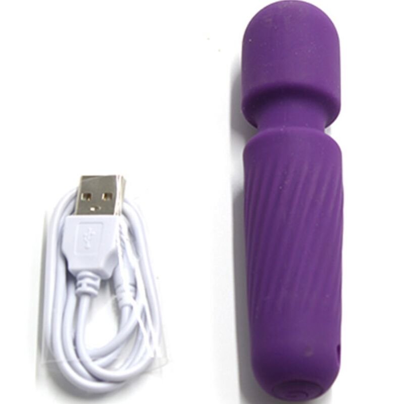 ARMONY - YOUR MAGIC MASSAGER E VIBRADOR RECARREGÁVEL 10 VIBRAÇÕES ROXO - Imagem 4
